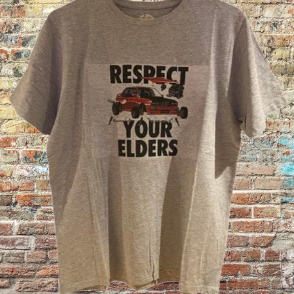 Respect Cotton tee from casaloca collections.